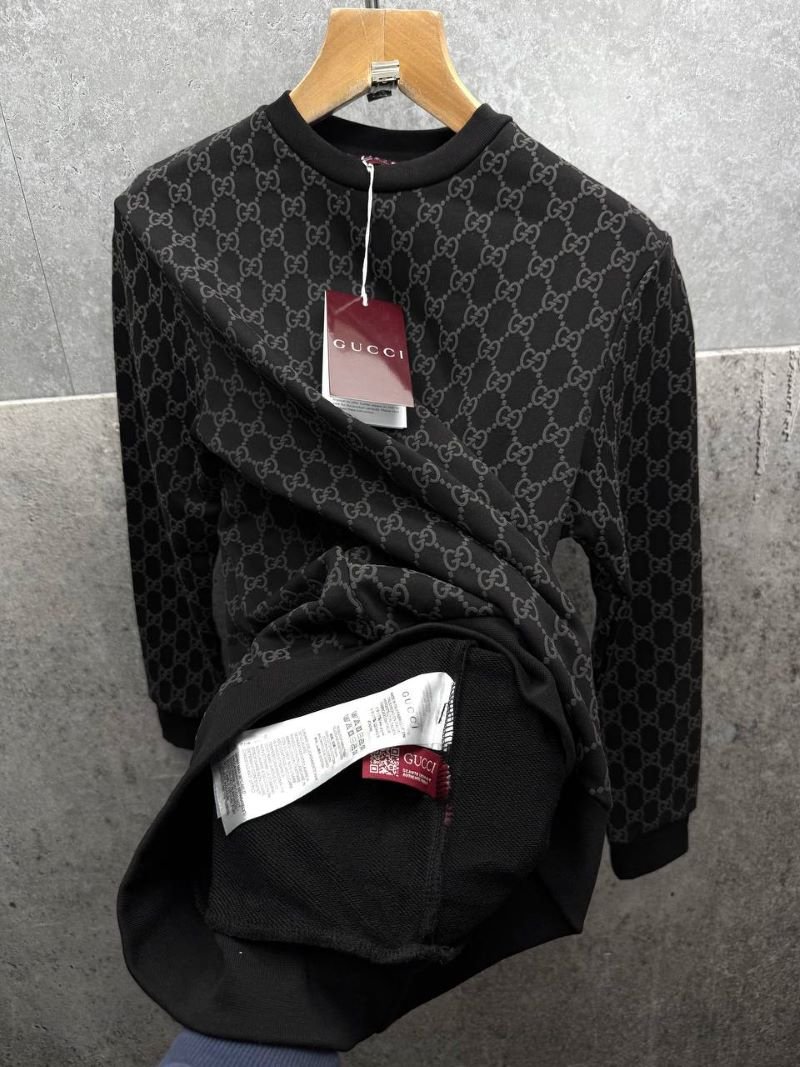 Gucci Embossed Monogram Crewneck Sweatshirt - Premium Designer Pullover - Image 5