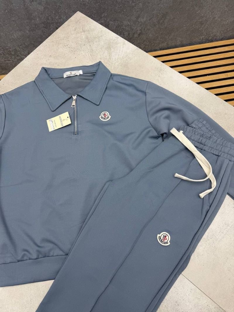 Moncler Men's Half-Zip Polo Tracksuit Set (Jacket & Matching Joggers) - Image 4