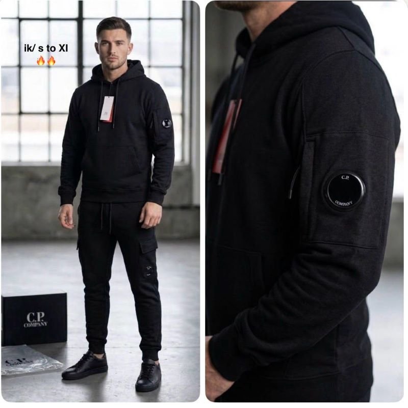 C.P. Company Men's Lens Fleece Tracksuit Collection - Image 5