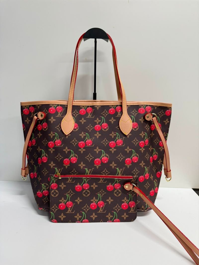 Louis Vuitton Neverfull MM Collection – Luxury Coated Canvas & Leather Tote Bags - Image 6