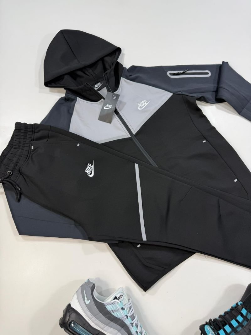 Men's Premium Athletic Tech Fleece Tracksuit and Sneaker Outfit Collection - Image 6