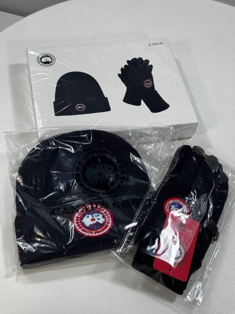 Canada Goose Arctic Program Winter Beanie and Gloves Set - Luxury Cold-Weather Accessory Combo - Image 5