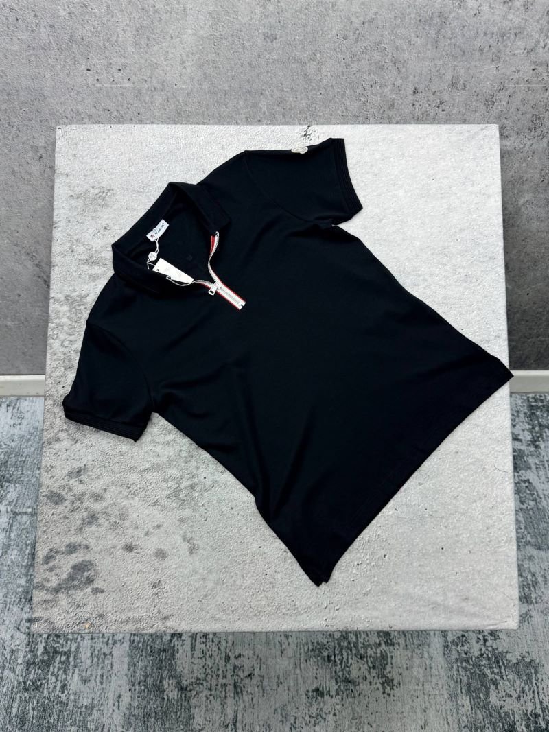 Moncler Designer Quarter-Zip Polo Shirt Collection - Image 5