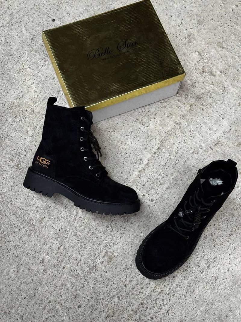 UGG Australia Women's Lug-Sole Suede Combat Boot Collection - Image 5