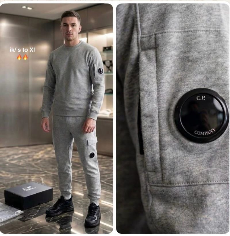 C.P. Company Men's Lens Fleece Tracksuit Collection - Image 6