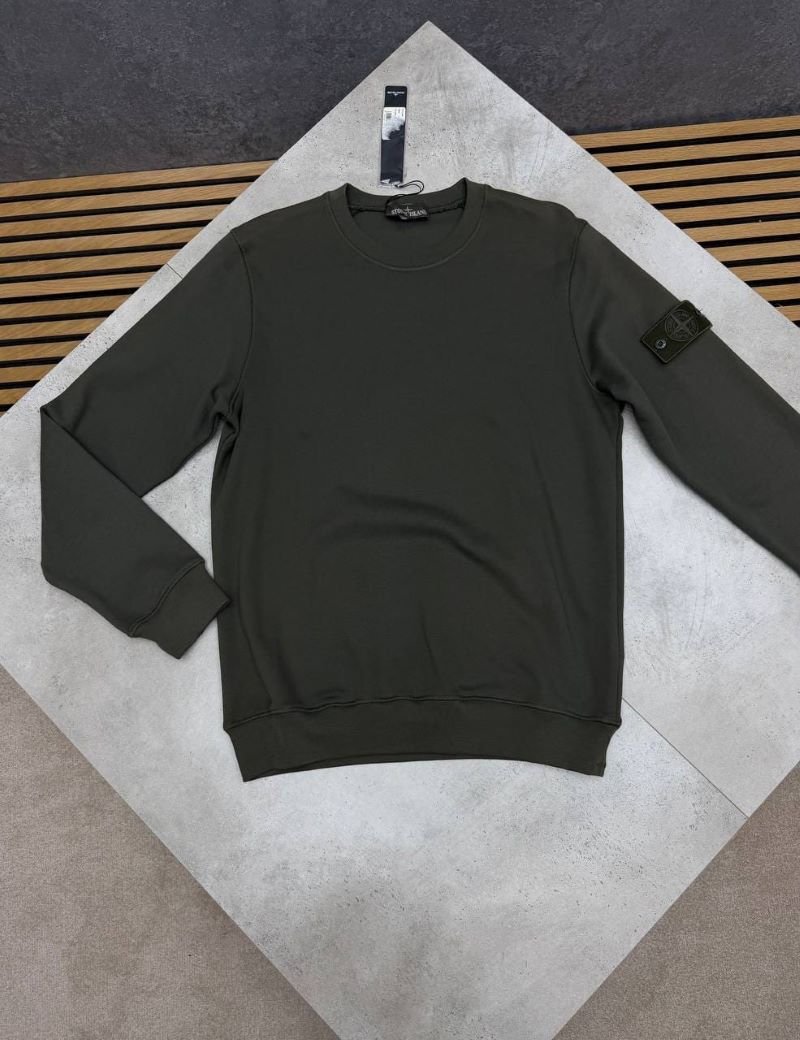 Stone Island Men's Classic Crewneck Sweatshirt Collection - Image 7