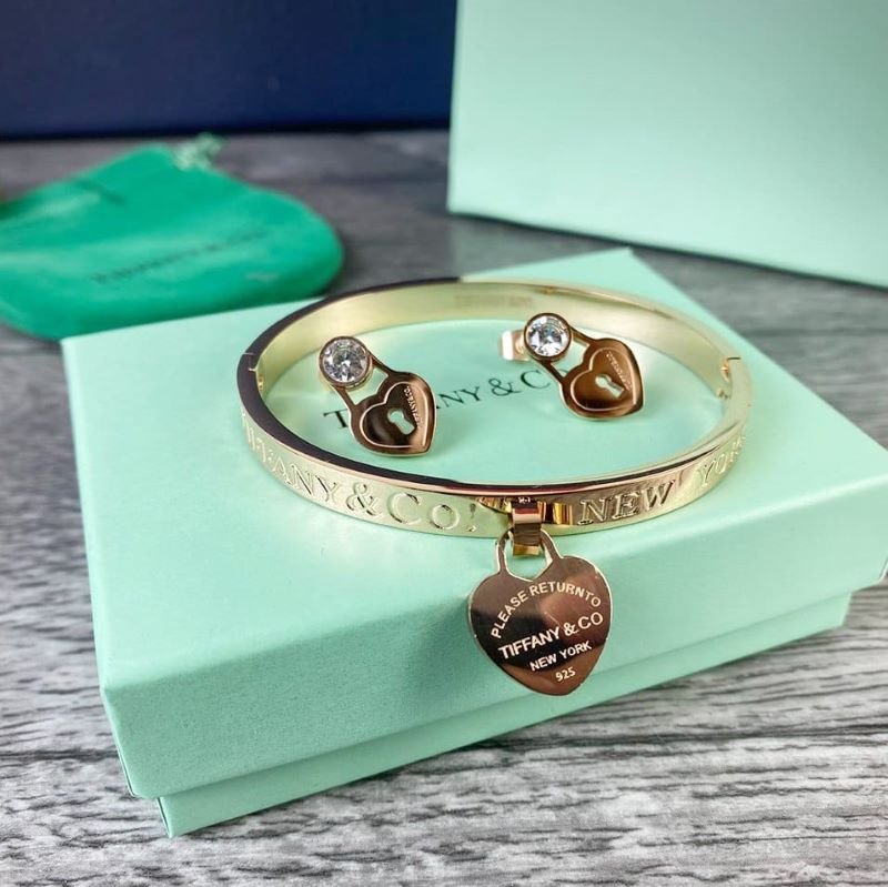 Premium Tiffany & Co. Inspired Jewelry Sets Golden / Silver - Image 7