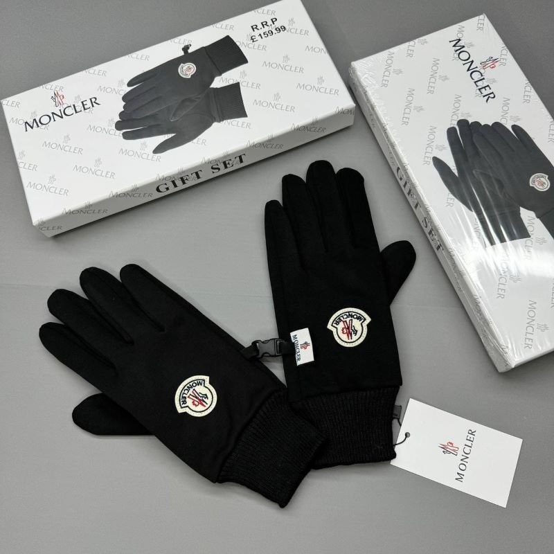 Designer Men's Luxury Winter Gloves Gift Set Collection – Stone Island, Louis Vuitton, & Moncler - Image 7