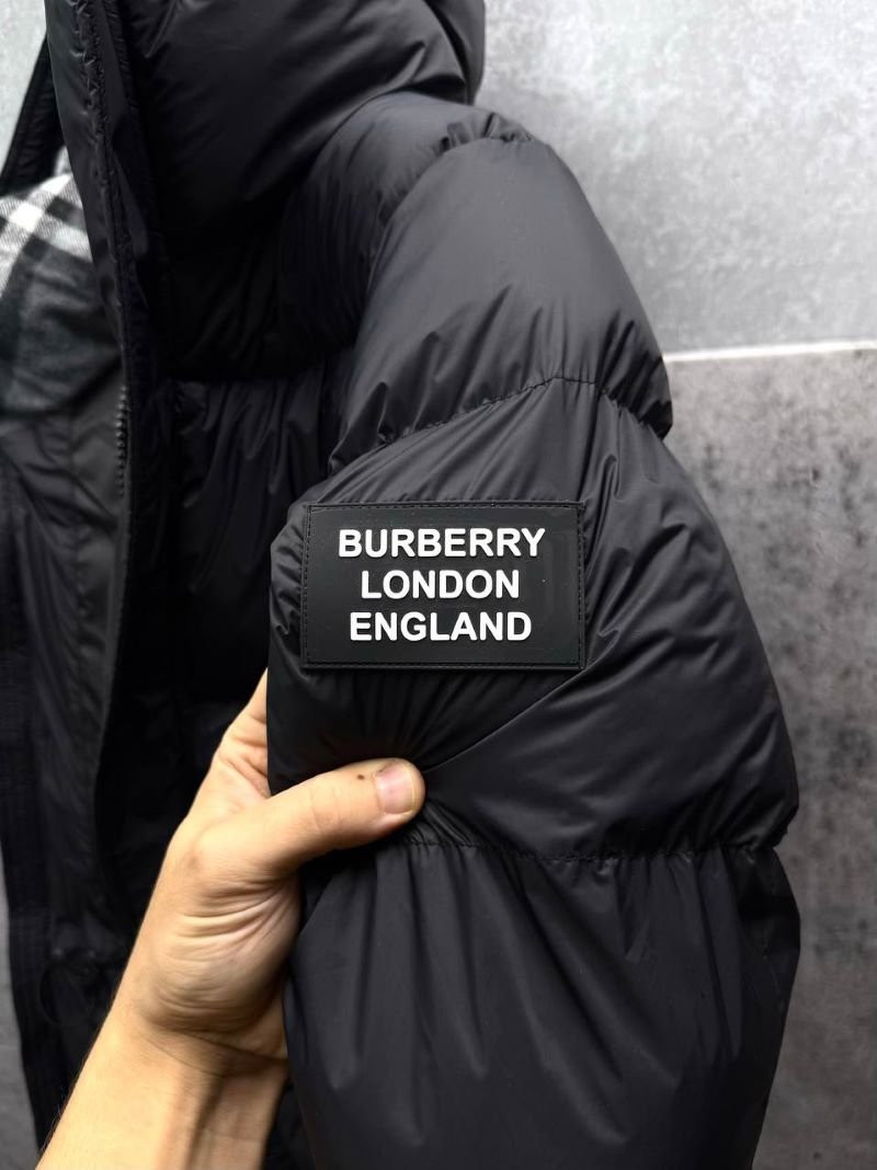 Burberry London England Check-Lined Puffer Down Jacket - Image 6