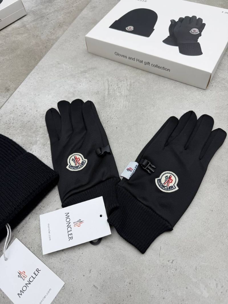 Luxury Winter Beanie and Gloves Gift Set Collection Canada Goose, Moncler & CP - Image 7