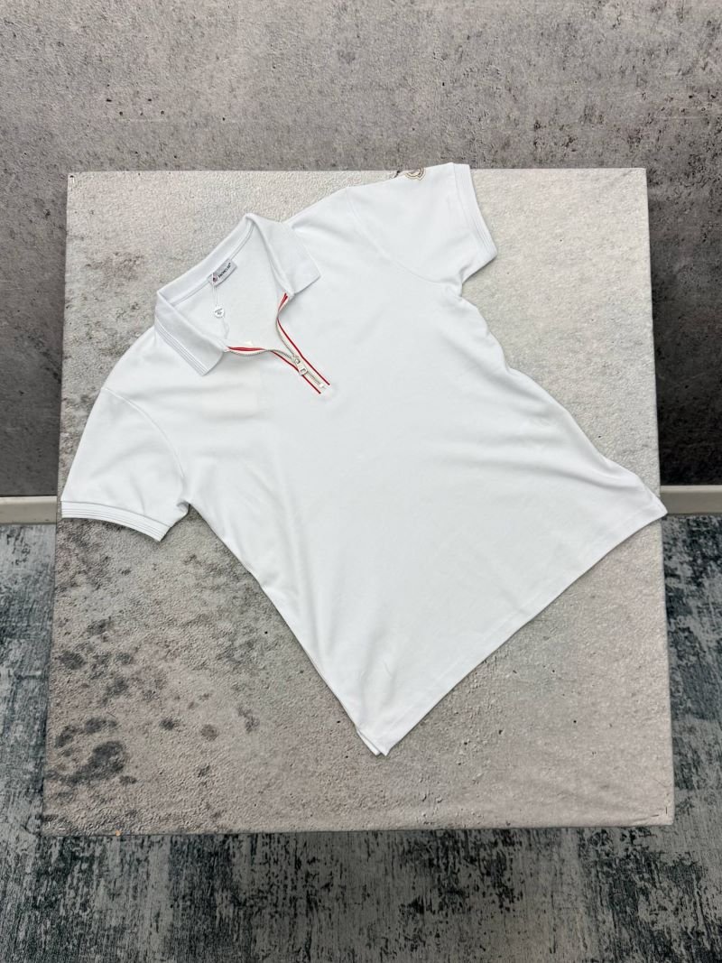 Moncler Designer Quarter-Zip Polo Shirt Collection - Image 6