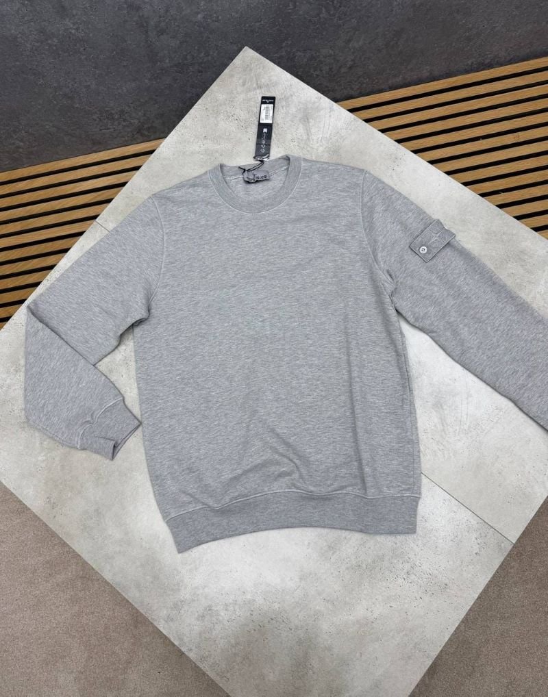 Stone Island Men's Classic Crewneck Sweatshirt Collection - Image 8