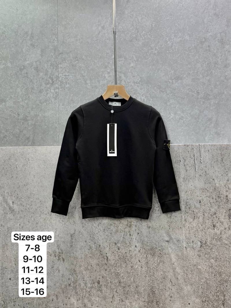Stone Island Junior / Kid'sCompass Patch Cotton Sweatshirt Collection - Kids Designer Pullover - Image 7