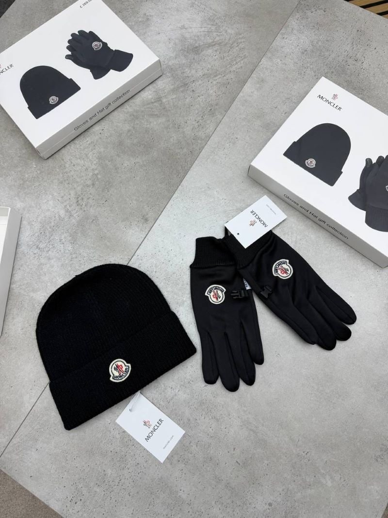Luxury Winter Beanie and Gloves Gift Set Collection Canada Goose, Moncler & CP - Image 8