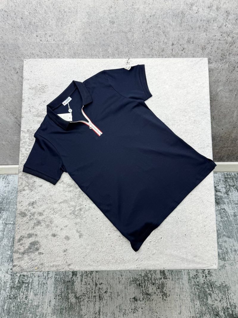 Moncler Designer Quarter-Zip Polo Shirt Collection - Image 7