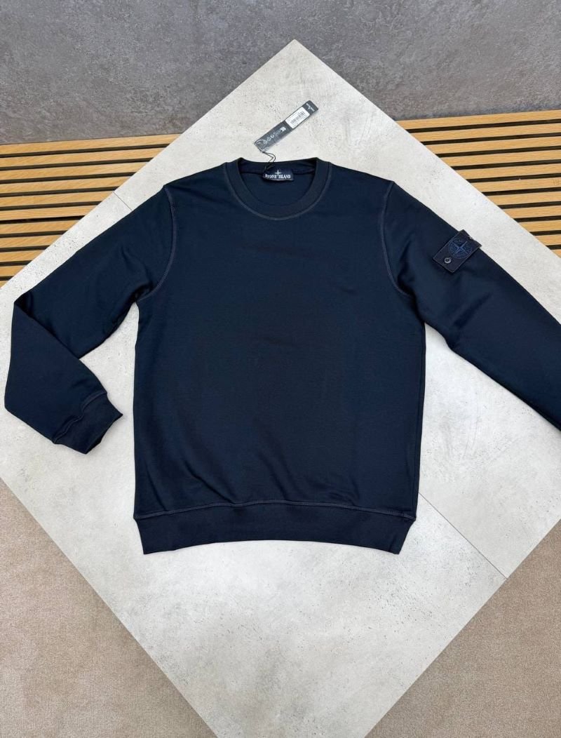 Stone Island Men's Classic Crewneck Sweatshirt Collection - Image 9