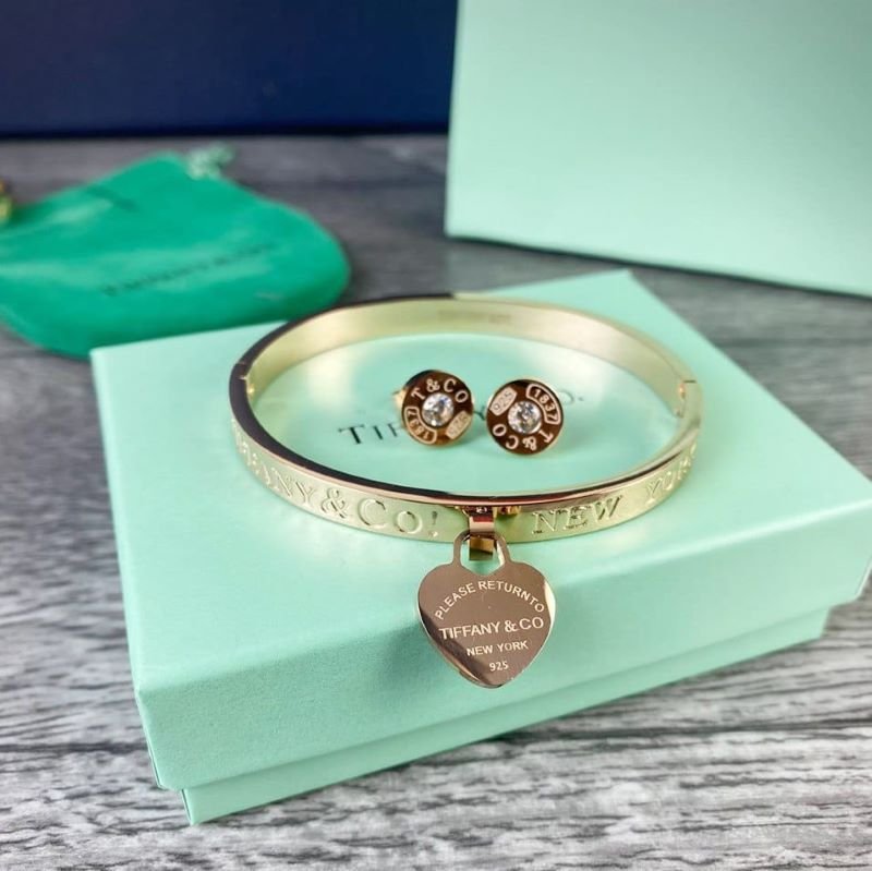 Premium Tiffany & Co. Inspired Jewelry Sets Golden / Silver - Image 10