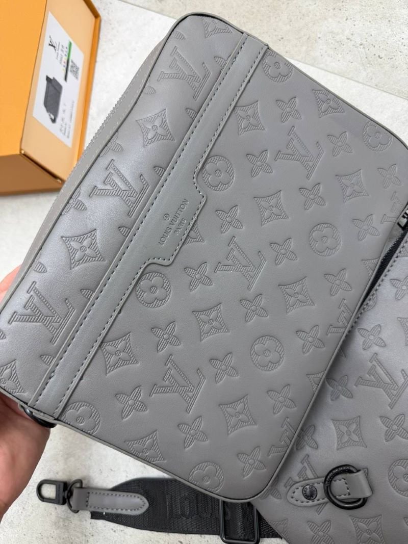 Louis Vuitton Multi Pochette Accessoires - Monogram Eclipse Canvas Trio Crossbody Bag Set with Box - Image 9