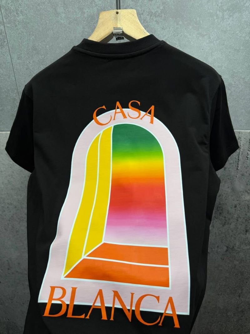 Casablanca Arch Gradient Graphic T-Shirt - Image 9