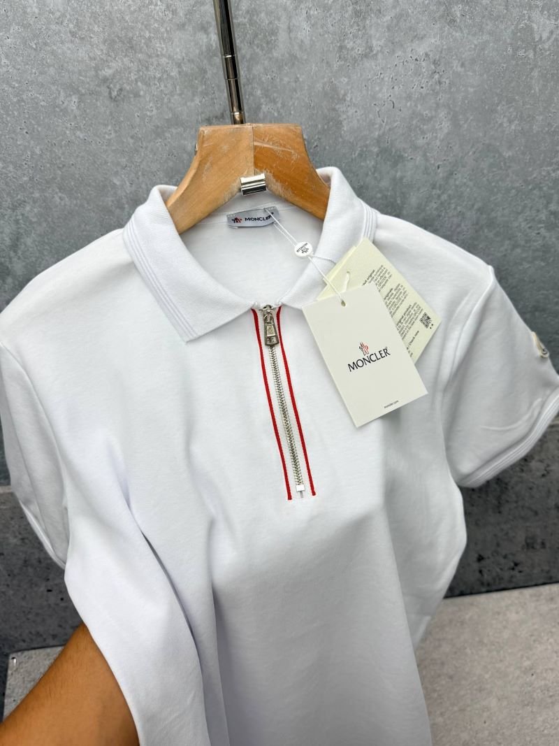 Moncler Designer Quarter-Zip Polo Shirt Collection - Image 9