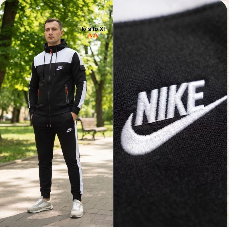 Nike Men's Utility Fleece Full-Zip Tracksuit Collection - Image 2