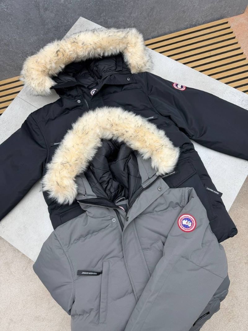 Canada Goose Men's Expedition Fur-Trimmed Down Winter Parka Collection