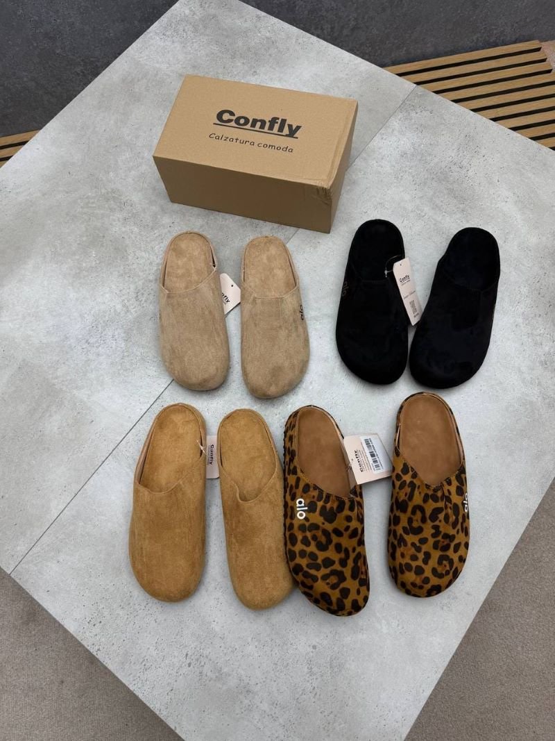 Alo Mule Slippers — Premium Comfort Slip-On Clogs in 4 Stylish Colours