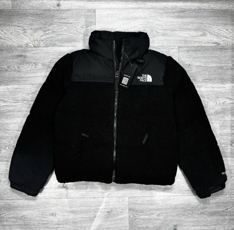 The North Face High-Pile Sherpa Fleece Nuptse Down Puffer Jacket Collection - Image 2