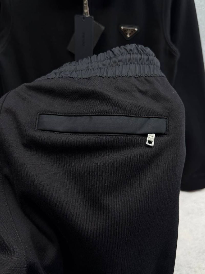 Prada Linea Rossa Men's Nylon-Blend Technical Tracksuit Set Collection - Image 18