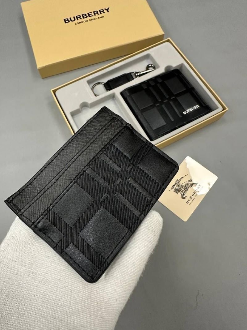 Luxury Designer Bifold Wallet, Cardholder & Keyring 3-Piece Gift Set Collection - Image 14