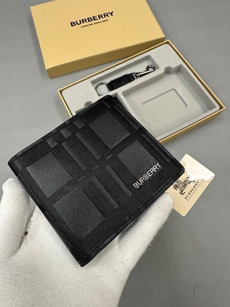 Luxury Designer Bifold Wallet, Cardholder & Keyring 3-Piece Gift Set Collection - Image 15