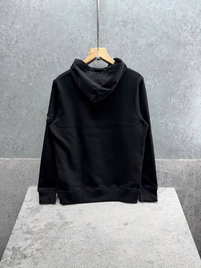 Stone Island Men's Sleeve Compass Patch Fleece Hoodie Collection - Image 16