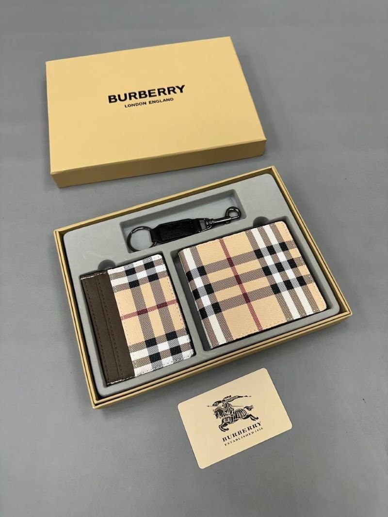 Luxury Designer Bifold Wallet, Cardholder & Keyring 3-Piece Gift Set Collection - Image 18
