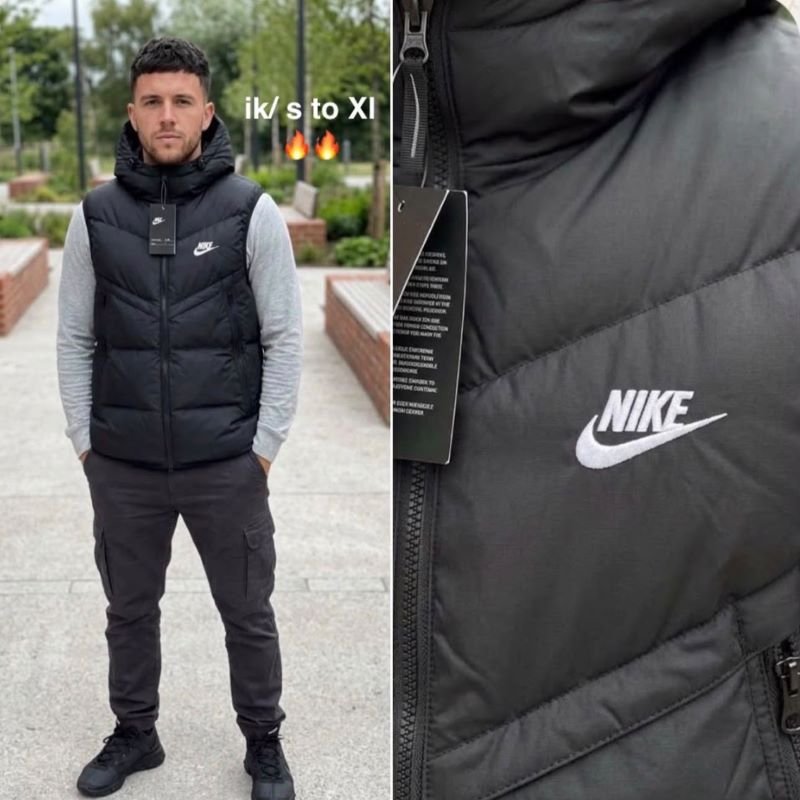 Nike Men's Sportswear Windrunner Hooded Puffer Gilet Collection - Image 2