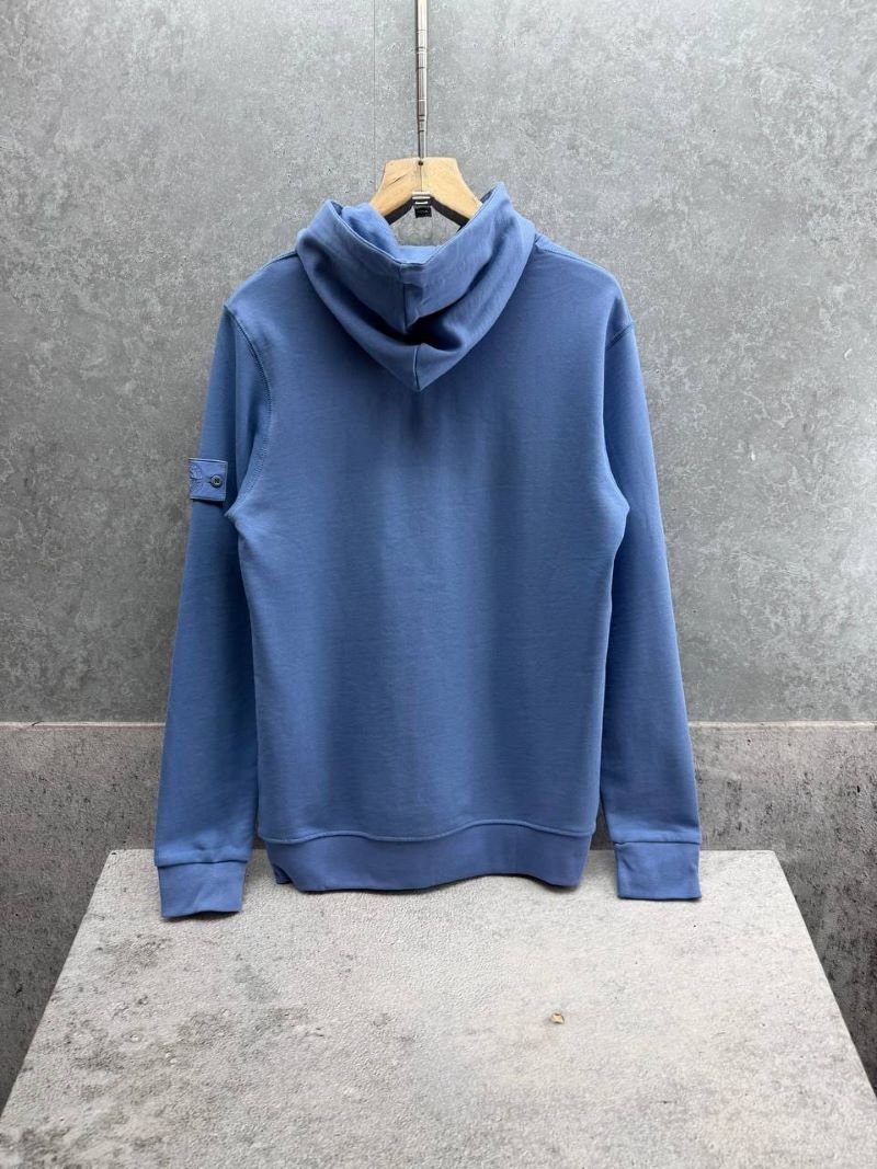 Stone Island Men's Sleeve Compass Patch Fleece Hoodie Collection - Image 3
