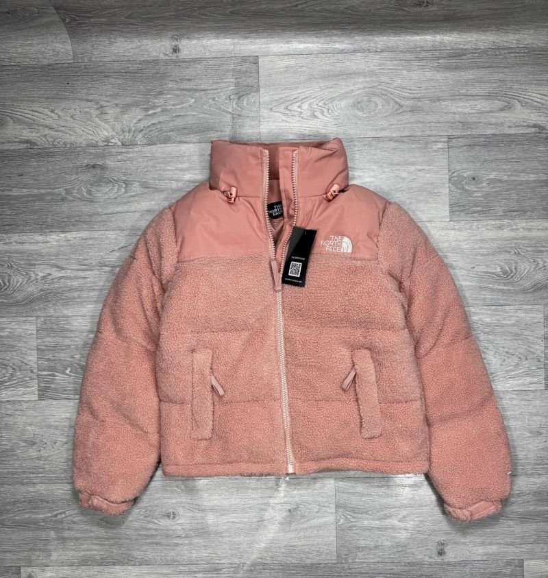 The North Face High-Pile Sherpa Fleece Nuptse Down Puffer Jacket Collection - Image 3