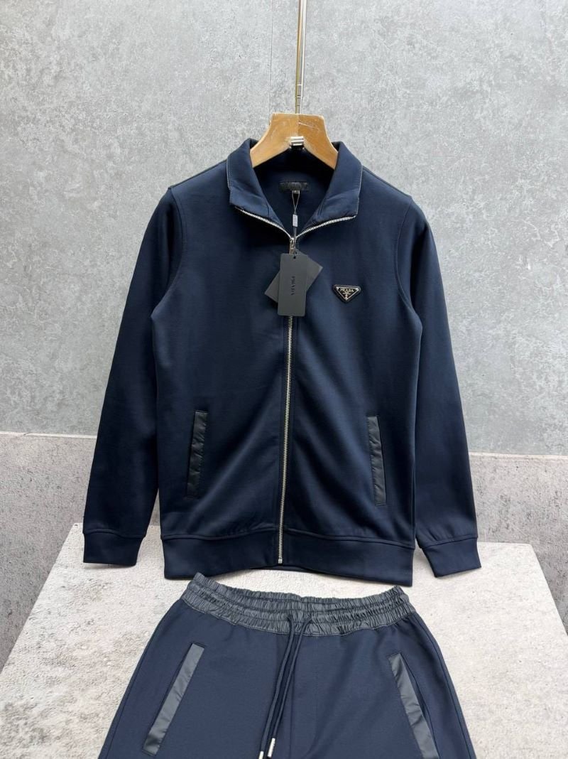 Prada Linea Rossa Men's Nylon-Blend Technical Tracksuit Set Collection - Image 2
