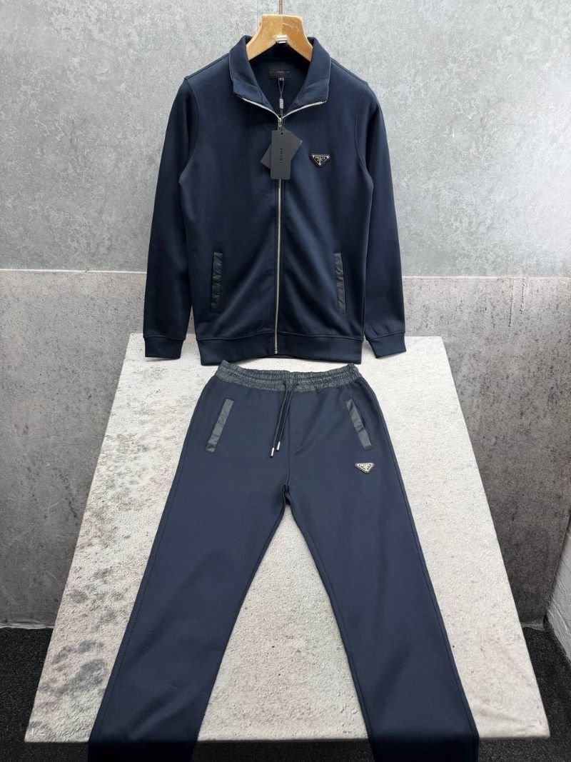Prada Linea Rossa Men's Nylon-Blend Technical Tracksuit Set Collection - Image 7