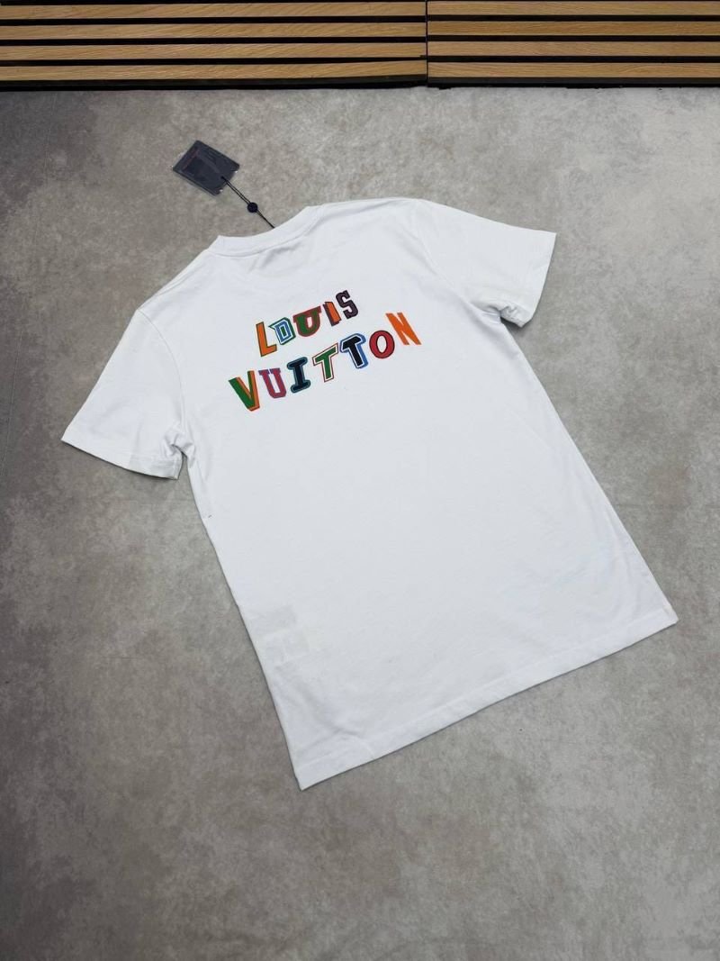 Louis Vuitton x NBA Multi-Color Letters T-Shirt Collection - Image 3