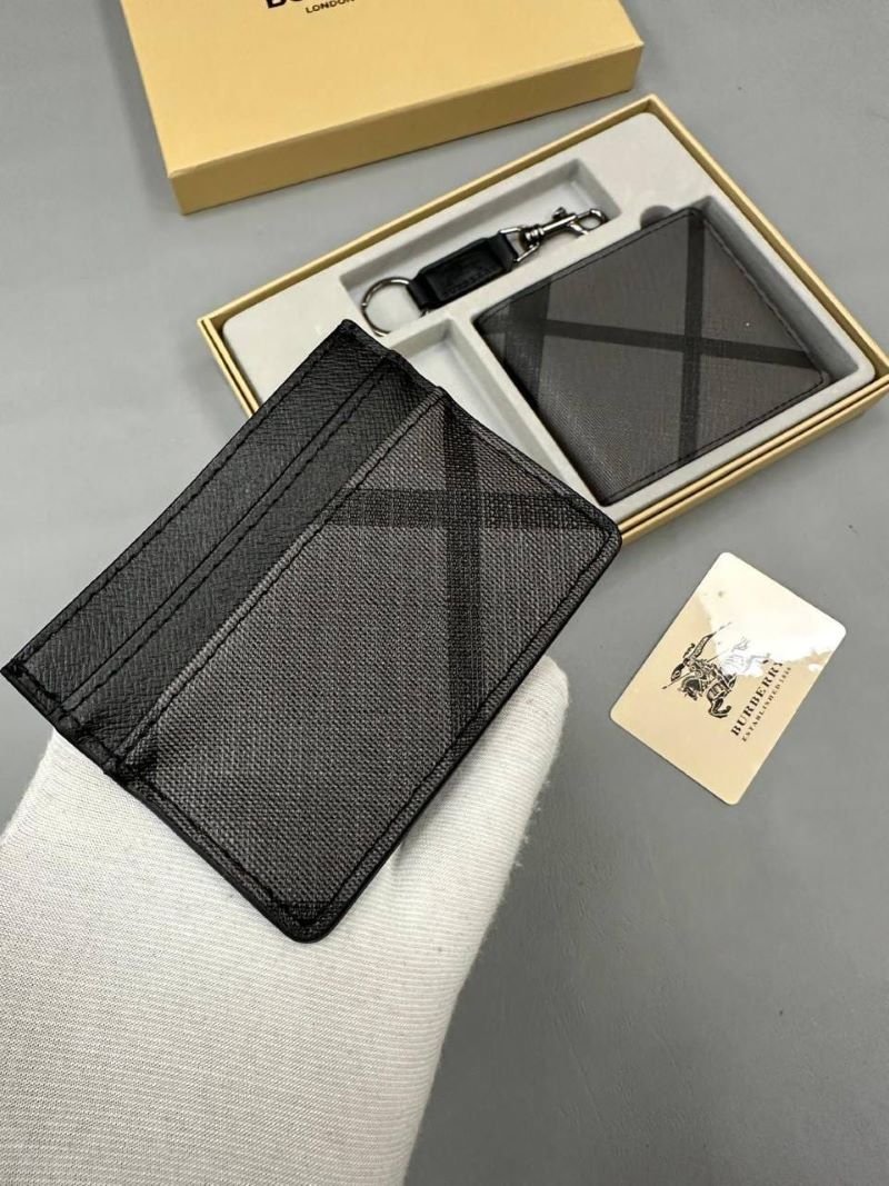 Luxury Designer Bifold Wallet, Cardholder & Keyring 3-Piece Gift Set Collection - Image 20