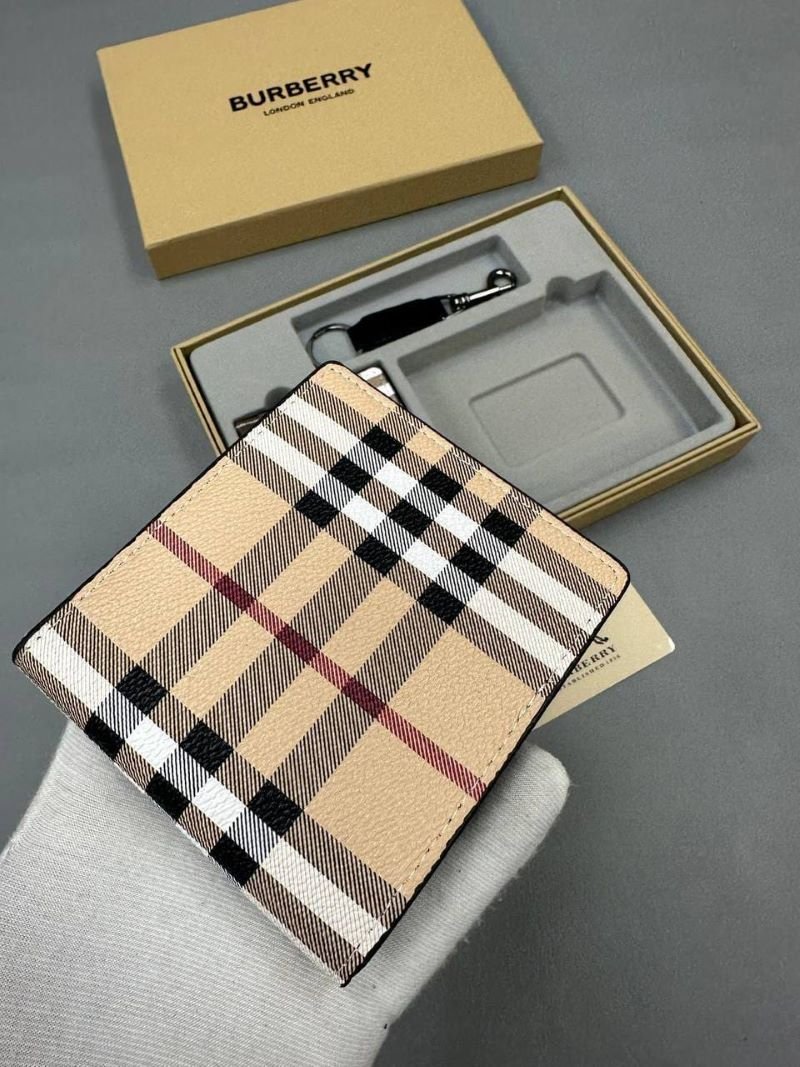 Luxury Designer Bifold Wallet, Cardholder & Keyring 3-Piece Gift Set Collection - Image 21