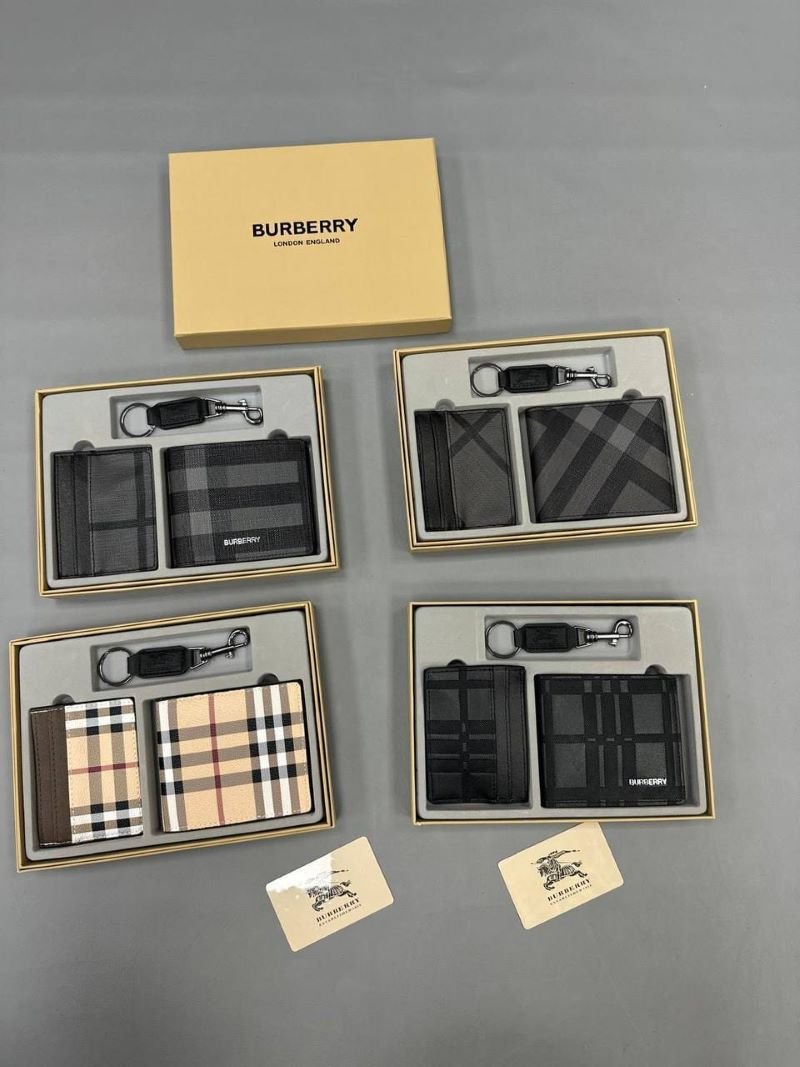 Luxury Designer Bifold Wallet, Cardholder & Keyring 3-Piece Gift Set Collection - Image 26