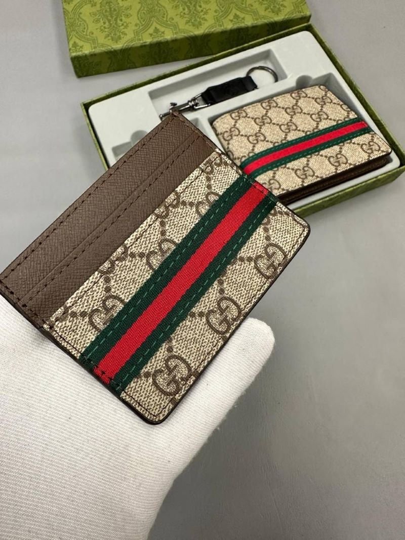 Luxury Designer Bifold Wallet, Cardholder & Keyring 3-Piece Gift Set Collection - Image 29