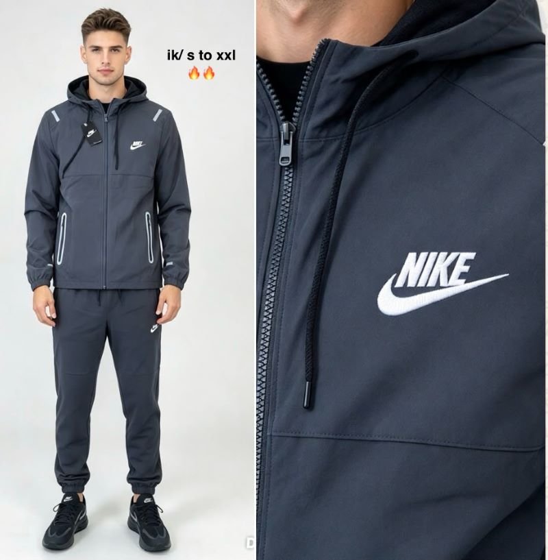 Nike Men's Reflective Windrunner Hooded Tracksuit - Image 4