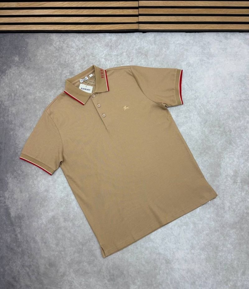 Burberry Iconic Stripe Collar Pique Polo Shirt — Luxury Men’s Classic Collection - Image 3