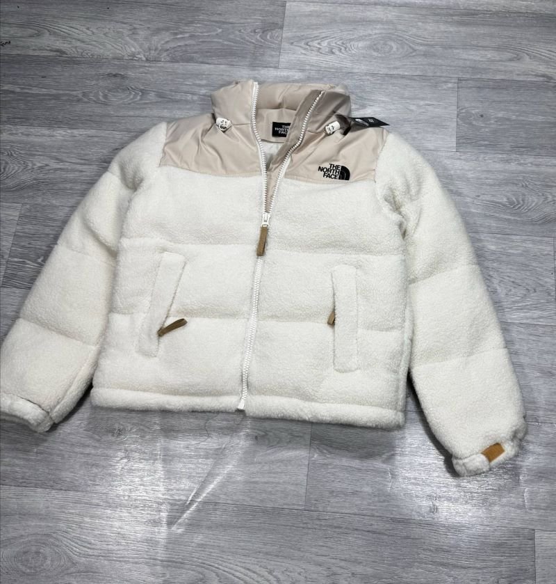 The North Face High-Pile Sherpa Fleece Nuptse Down Puffer Jacket Collection - Image 4