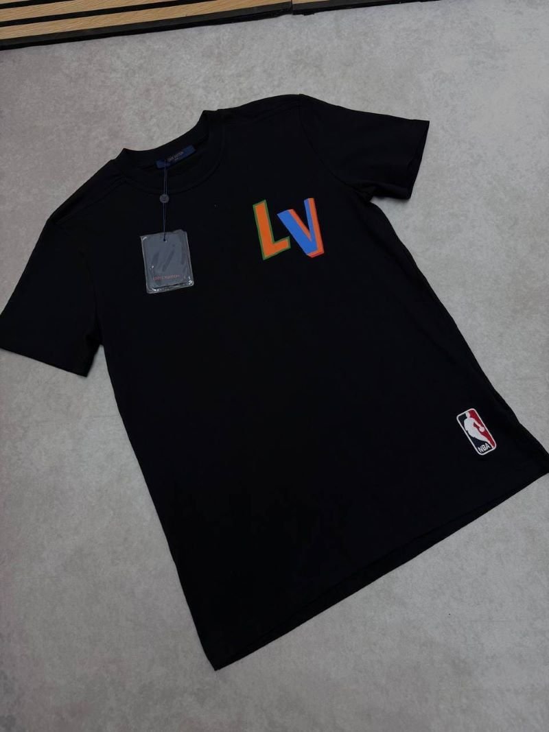 Louis Vuitton x NBA Multi-Color Letters T-Shirt Collection - Image 4
