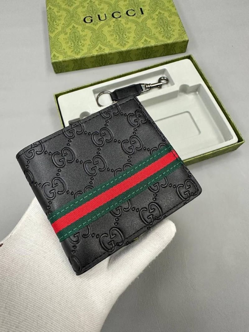 Luxury Designer Bifold Wallet, Cardholder & Keyring 3-Piece Gift Set Collection - Image 32
