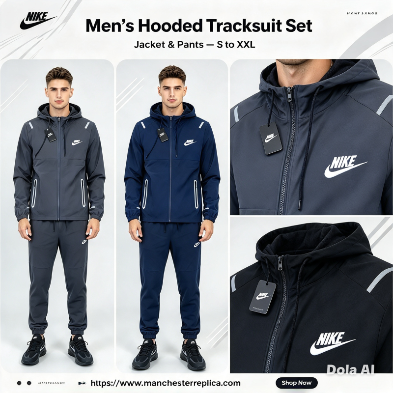 Nike Men's Reflective Windrunner Hooded Tracksuit