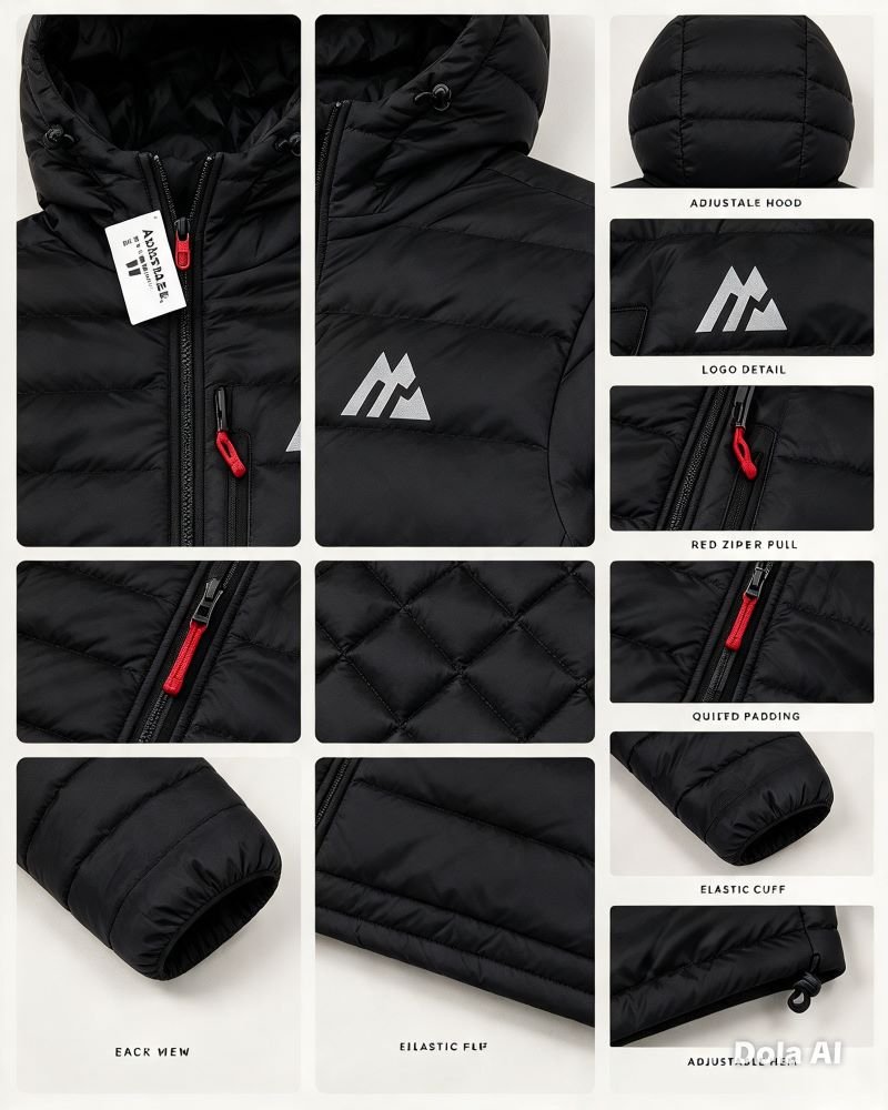 Montirex Waterproof Hooded Puffer Jacket - Image 4